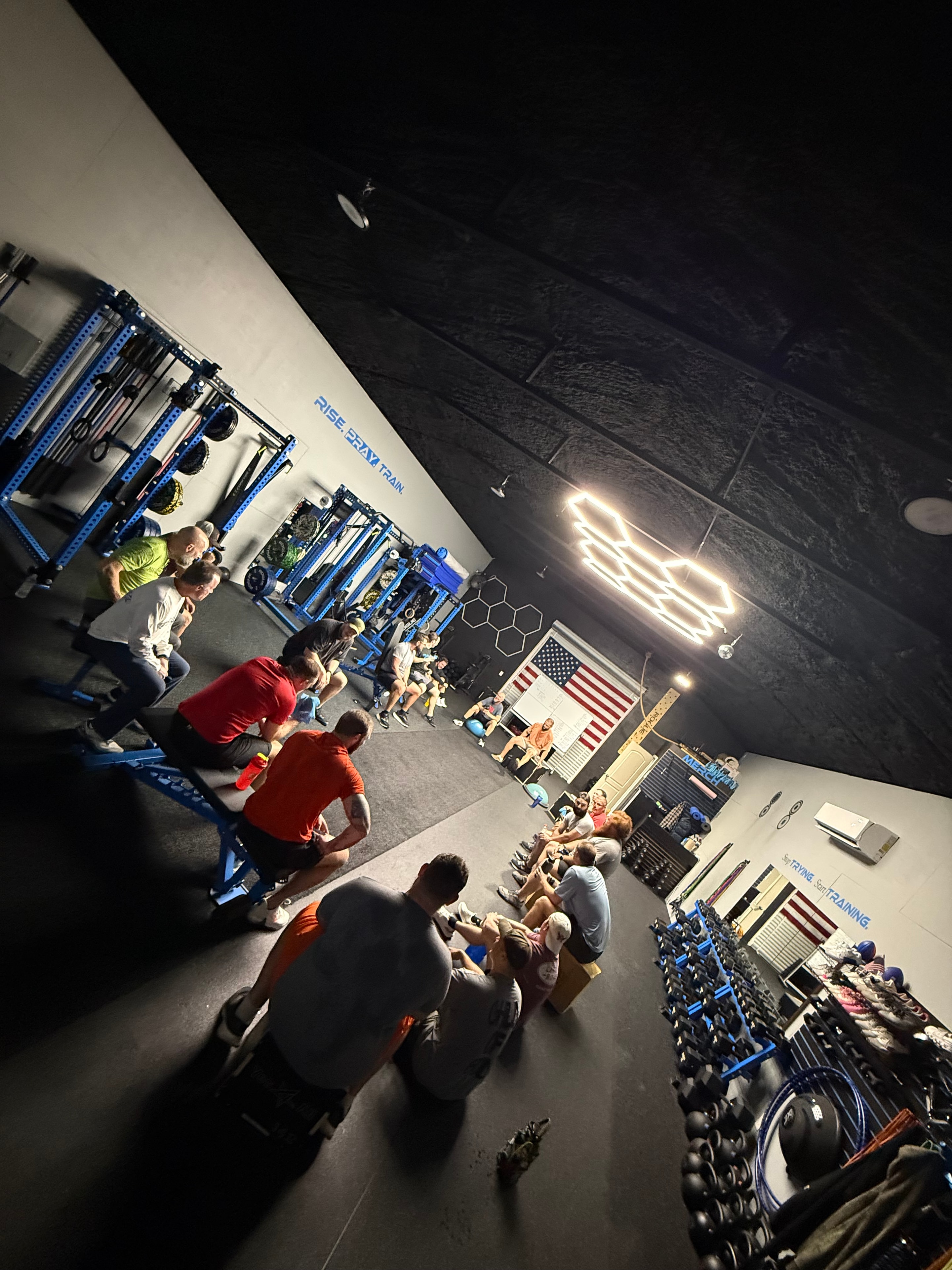Training session at Rise Up Training